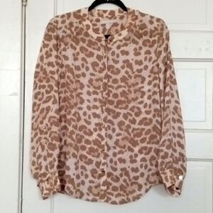 BANANA REPUBLIC Women's Animal Print Top